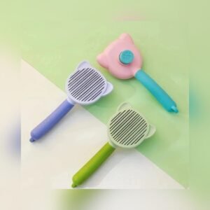 Cat Face Button Brush
