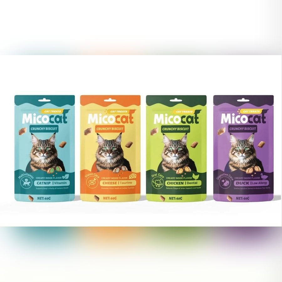 Micocat Crunchy Biscuit Treat for Cats 60g