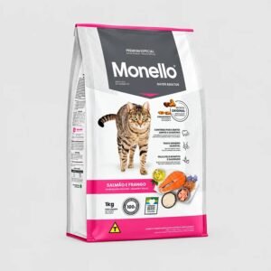 Monello Adult Salmon & Chicken Cat Food 1kg