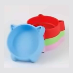 Single Cat Face Food Bowl